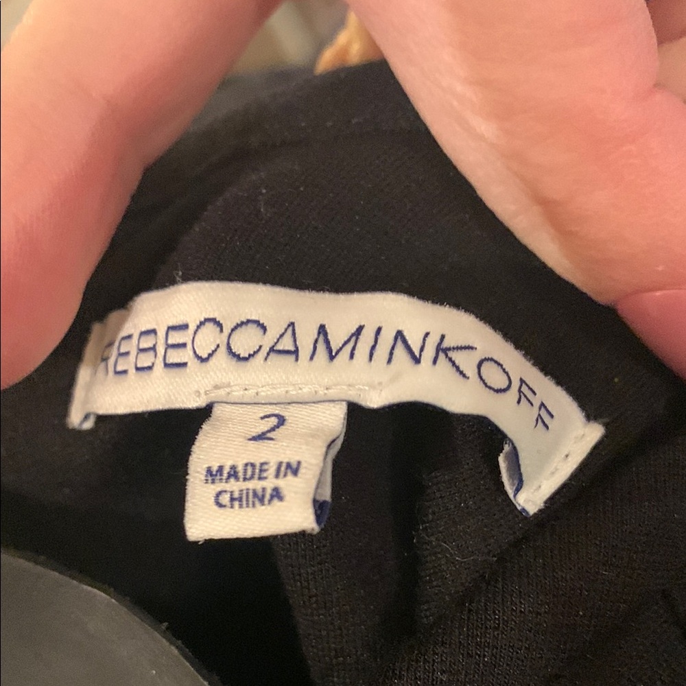Rebecca Minkoff Black Fit and Flare Mini Dress - Picture 7 of 7